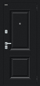 Товар Дверь Некст МФ/BChrome Букле черное/Cappuccino Melinga BR6207