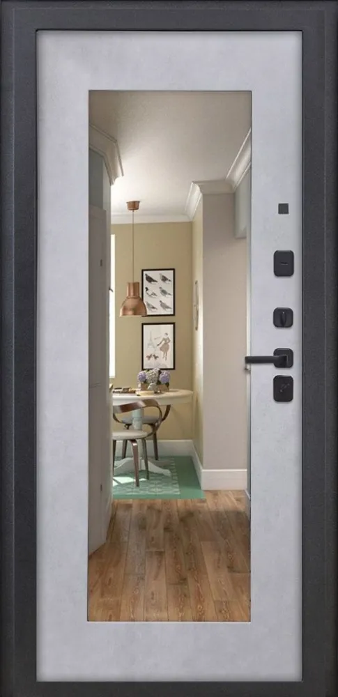 Товар Дверь ДвериПРО Квадро ФЛЗ-603 Бетон снежный DPRO221101